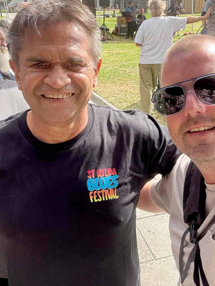 St Kilda Blues Fest Official Tshirt